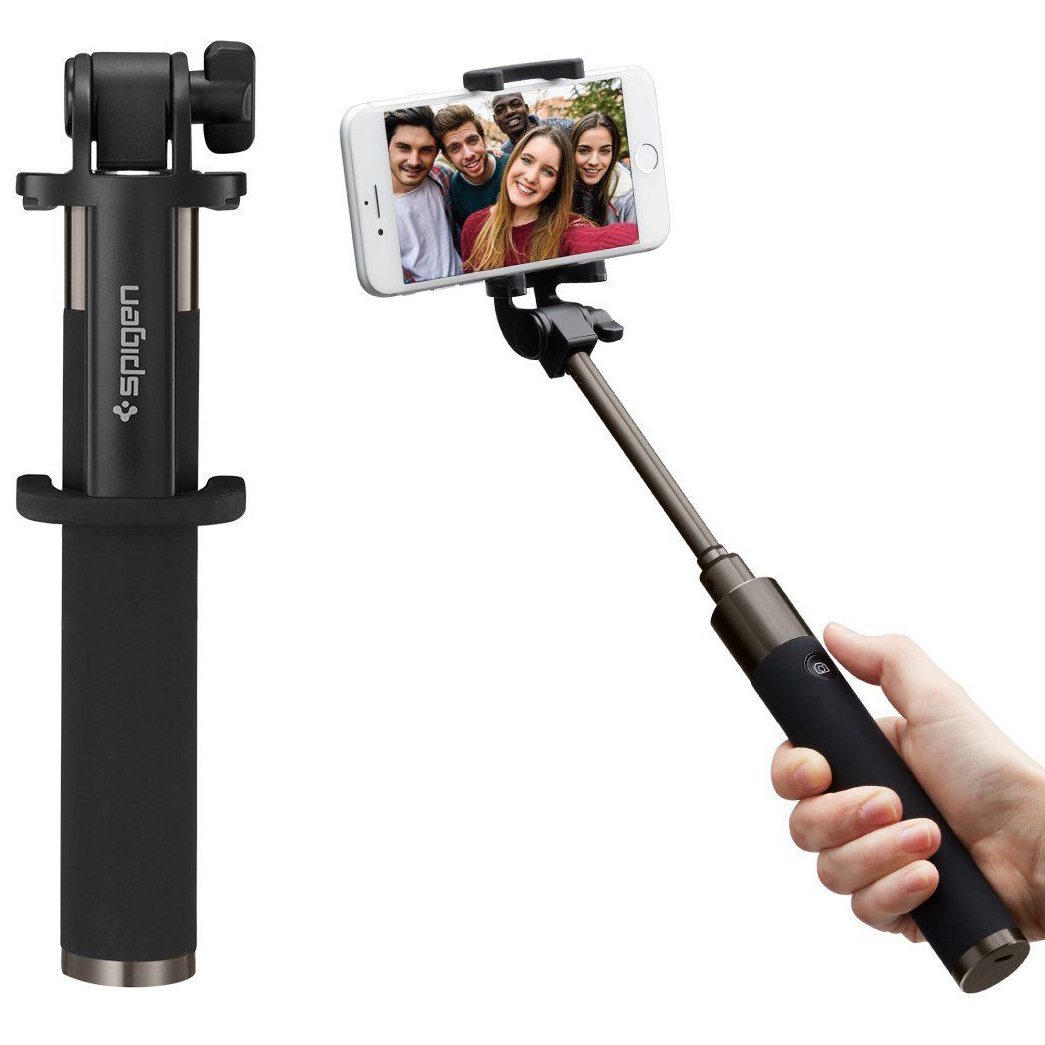 Selfie Stick, kijek, uchwyt Spigen S530W Wireless dla urządzeń mobilnych z systemem z iOS / Android.